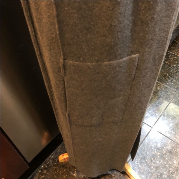 Nikki jones grey maxi sweater VEST small - Picture 3 of 6